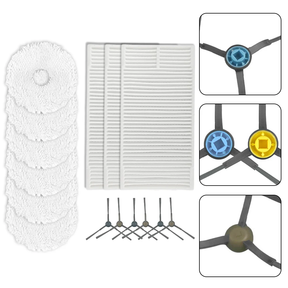 Zijborstel Filter Dweil Set Voor P8 Robot Stofzuiger Onderdelen Huishoudelijke Schoonmaak Gereedschap Accessoires