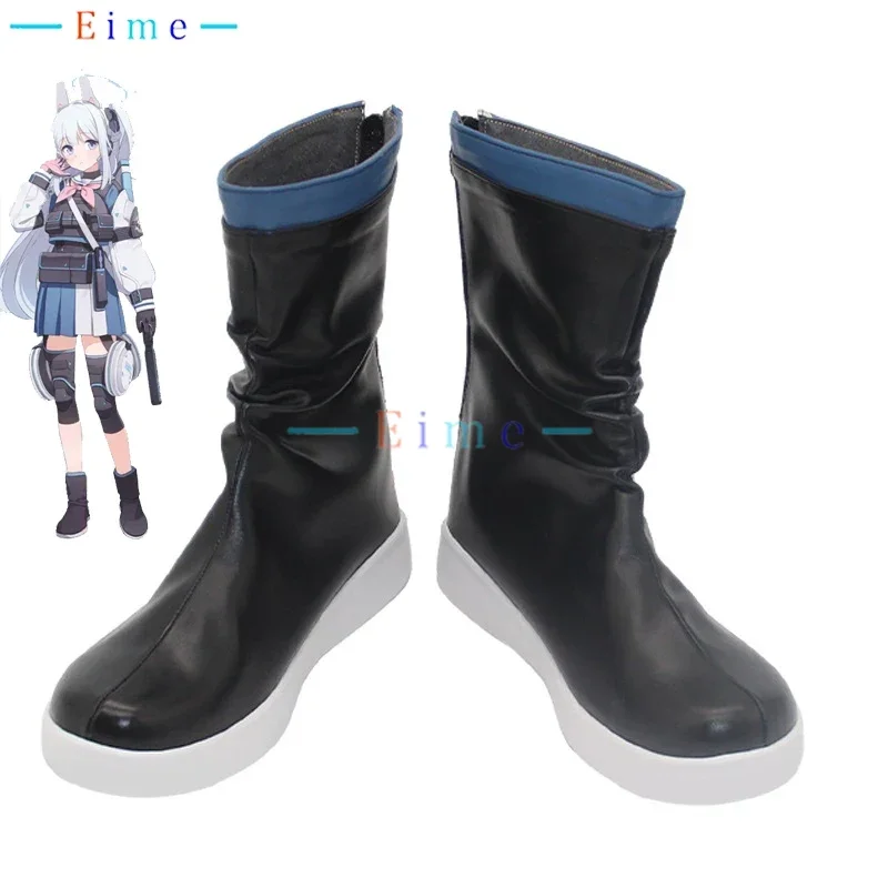 

Game Blue Archive TSUKIYUKI MIYAKO Cosplay Shoes PU Leather Shoes Halloween Carnival Boots Cosplay Props Custom Made