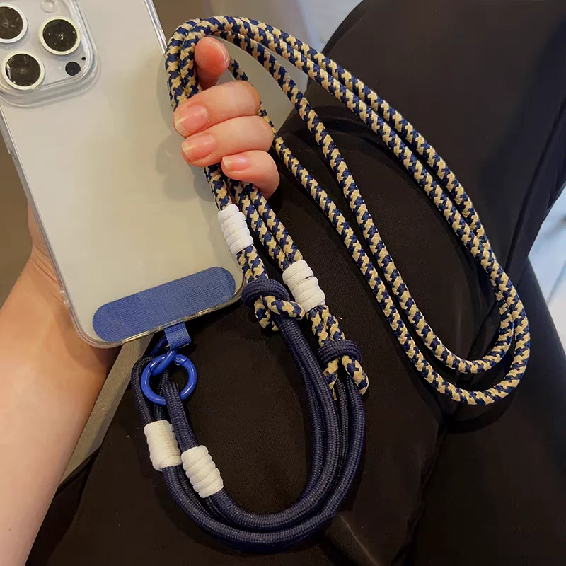 3 في 1 120 سنتيمتر Crossbody الهاتف المحمول معلقة حبل الرقبة الحبل شريط للرسغ للإزالة الهاتف الحبل كوب ماء حبل معلق