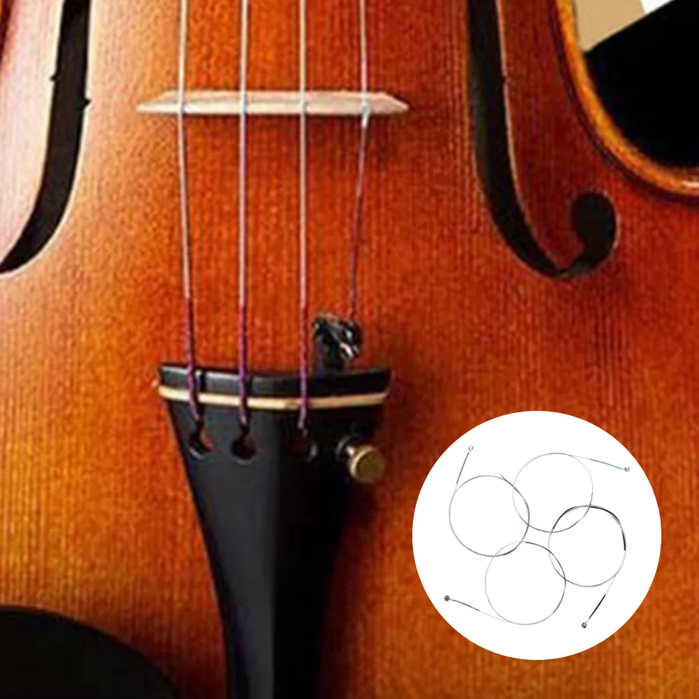 

8 Pcs Violin Strings Supplies Steel Wire Show Accessory Instruments Accessories
