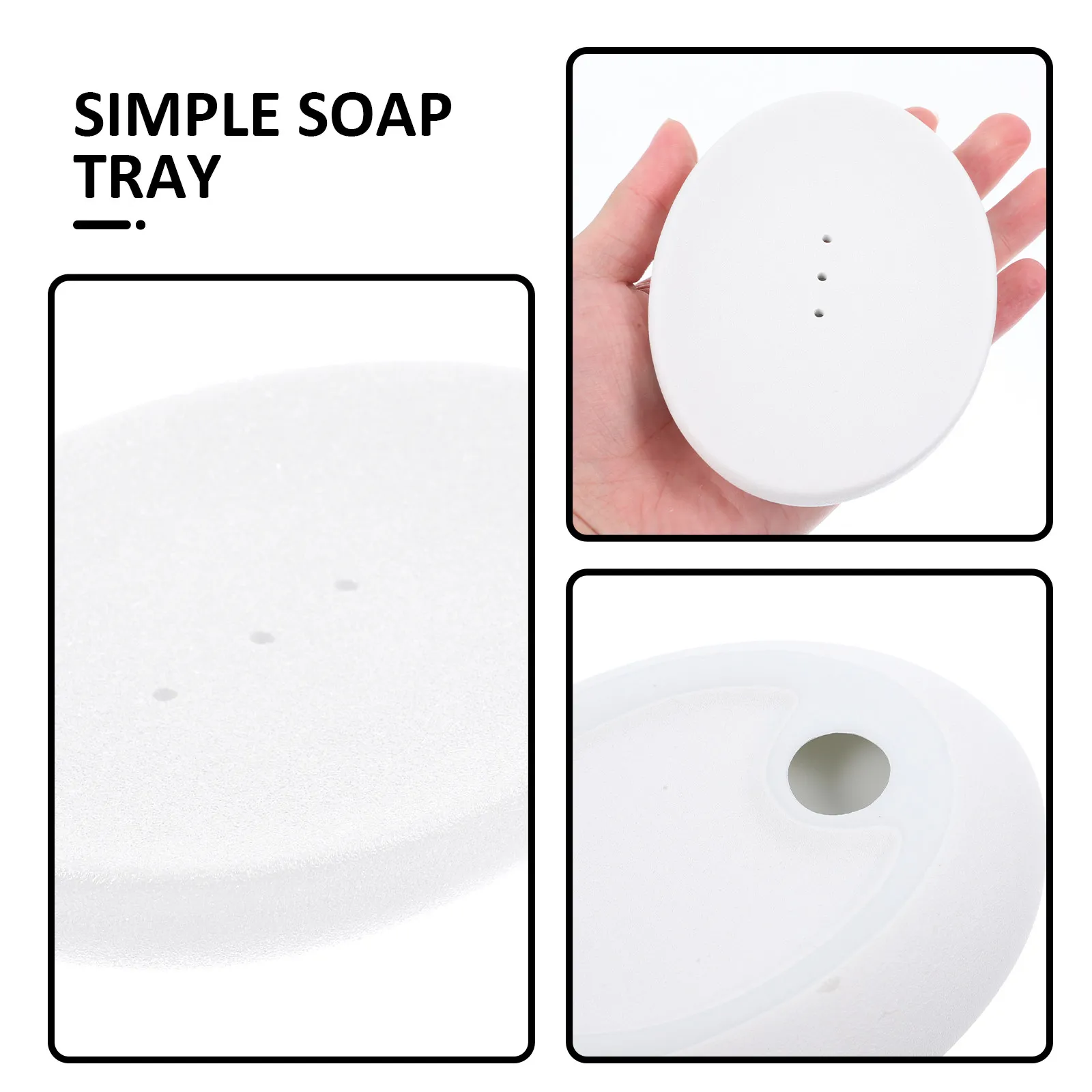 

Bath Soap Holder Travel Tray Decorative Storage Household Dish for Kitchen Rustic