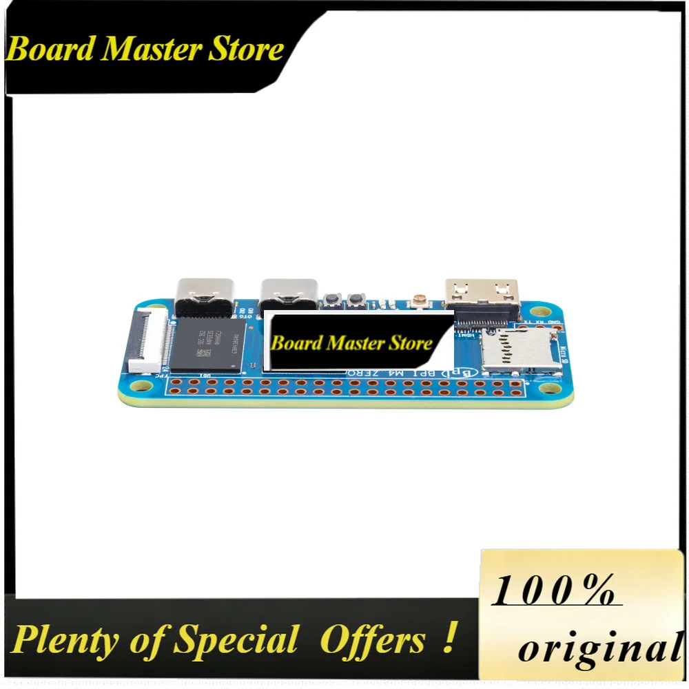 BoMaSBanana Pi BPI-M4 ZERO Allwinner H618 Quad-core ARM Cortex™-A53 Processor 2.4G/5G WIFI 4G LPDDR4 32G EMMC Single Board Compu