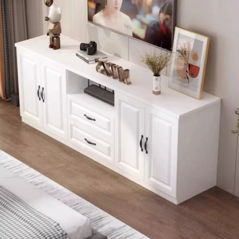 White Luxury Tv Table Shelf Storage Shelf Cabinets Living Room Monitor Tv Table Display Filing Suporte Para Tv Salon Furniture