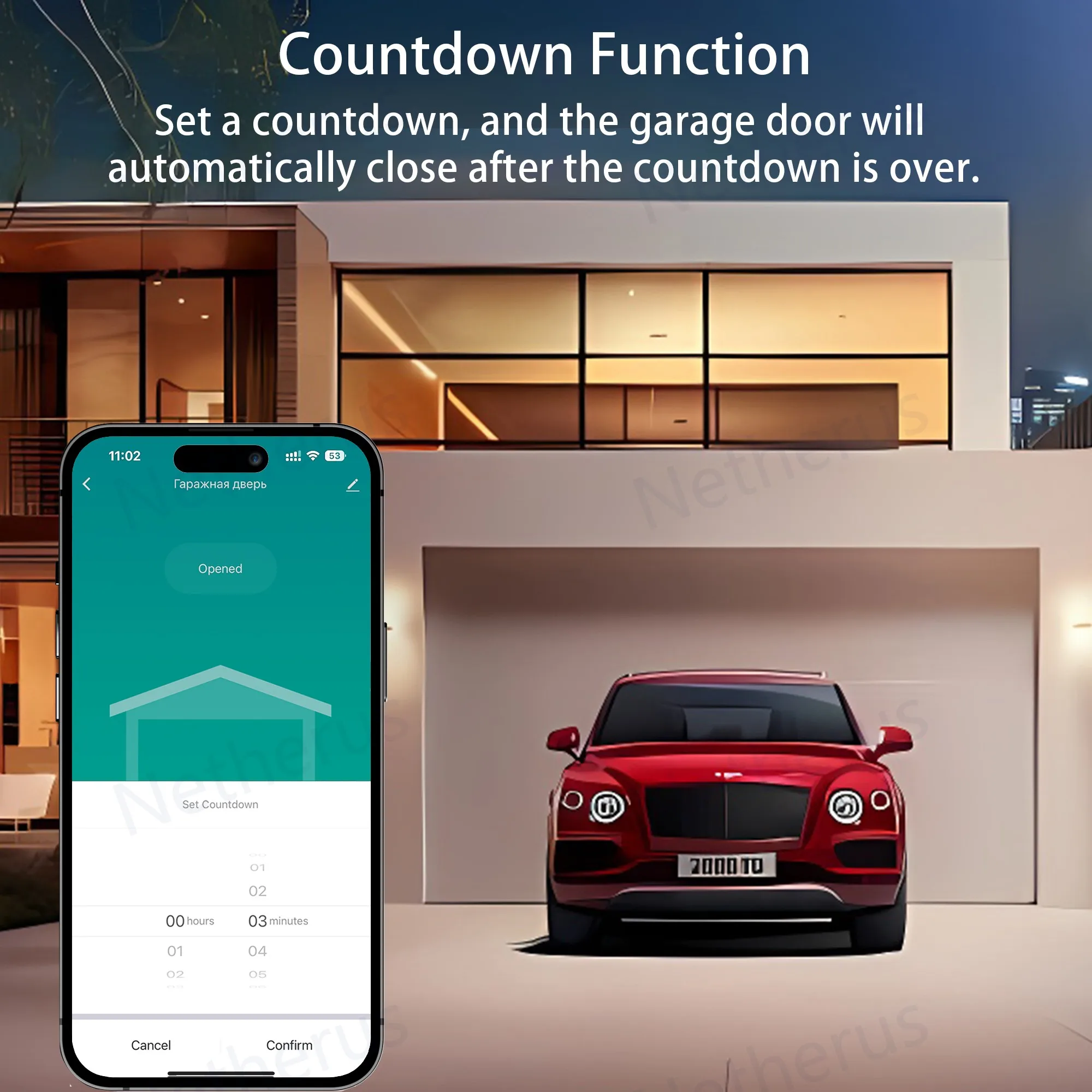 Tuya Smart Gate Door Opener WiFi/Zigbee Gate Door Controller Module Compatible with Alexa Echo Google Home Siri