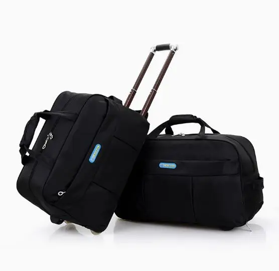 Travel trolley bag cabin size Boarding luggage bags Rolling Bag with wheels for women travel Duffel  Wheeled Travel luggage bag