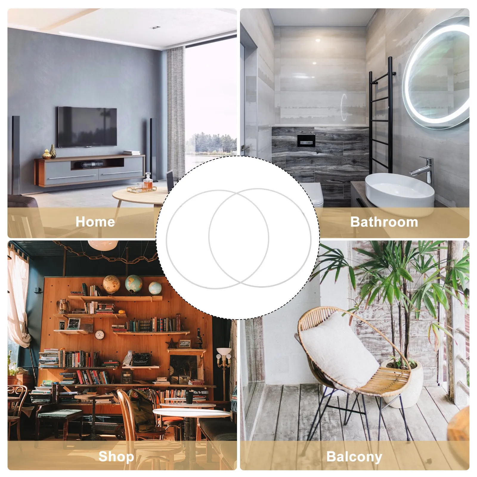 

2 шт. круглых металлических кольца-держателей для абажура 30 см для потолочного светильника, люстры, подвесного освещения, аксессуар для DIY, защитный кожух для провода