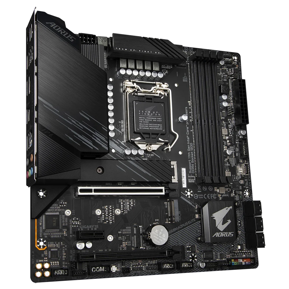 LGA 1200 Gigabyte B560M AORUS ELITE MotherboardMicro ATX Intel B560 DDR4 128G SATA M.2 Support 10th-Gen 11th-Gen Intel CPU 1200