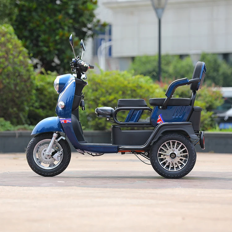 2021 Best Safety and Popular 60V 1000W Electric Tricycle for Cargo Max Body Trip Power