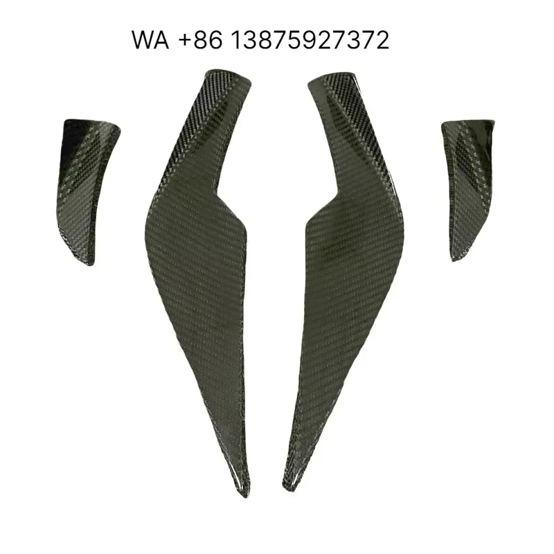 Wmwmnu for G80 G82 3 Series 4 Series M3 M4 Dry Carbon Fiber Front Bumper Canards Body Kit Upgrade Factory Outlet New