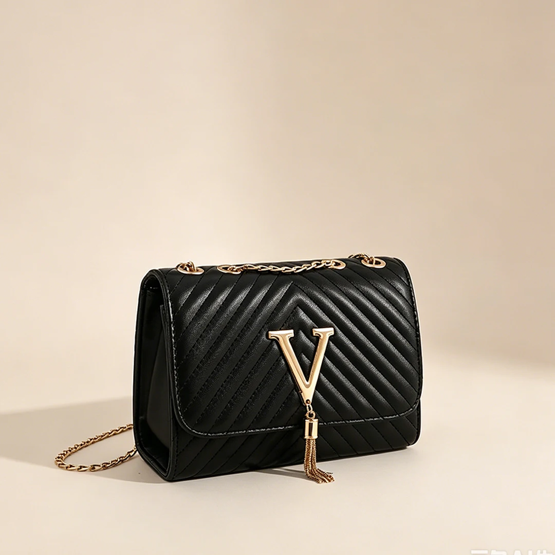 Luxury Sequined Tassel Embroidery Crossbody Bag, Women Thread Shoulder Handbag Small Clutch Purse for Party