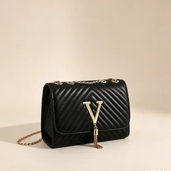 Embroidery Women Crossbody Bag Thread Luxury Handbag Shoulder Bags Brand Sequined Tassel Clutch Small Purse Party