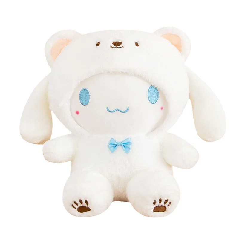 Pluszak Kawaii Pochacco, urocza maskotka w stylu Kuromi, pluszowa zabawka Cinnamoroll, prezent urodzinowy dla dzieci, miękki prezent walentynkowy.