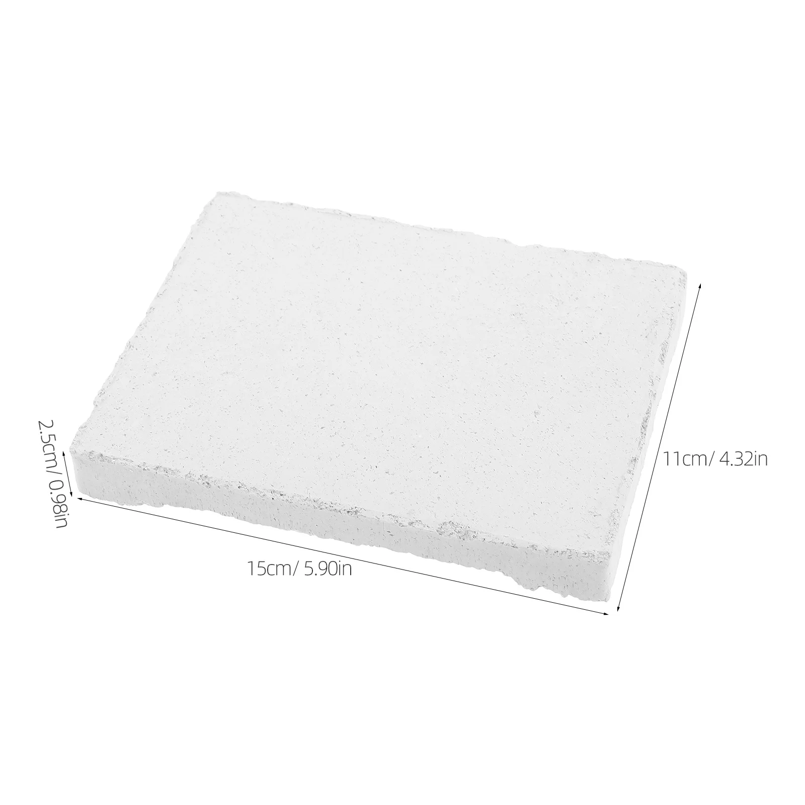 كتلة لحام المجوهرات مقاومة للحريق من الطوب الأبيض سطح لحام مستقر محمول لإصلاح اللحام الدقيق للمجوهرات المعدنية #5