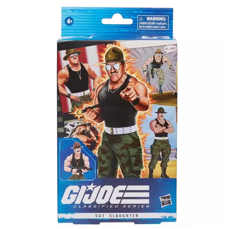 In Stock Original G.I. Joe Classified Series SGT Slaugher Deluxe Collectible 6-Inch Action Figures Hobbies and Toys