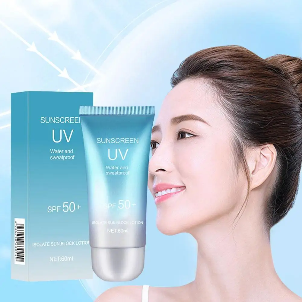 Facial Sunscreen Cream Isolation Lotion Anti UV Oil-control Anti Aging Face Body Sun Screen Cream Moisturizing Whitening Cream