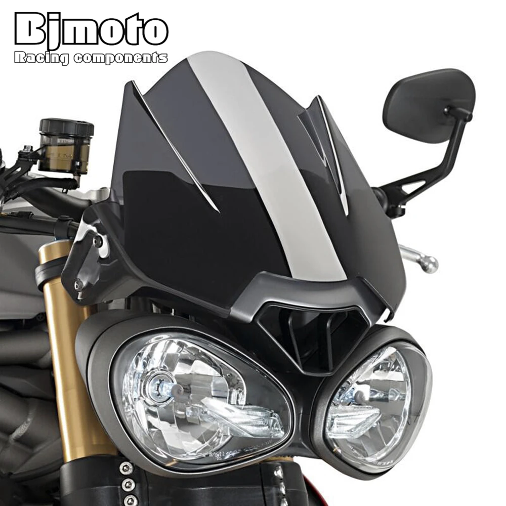 Windshield For Triumph Speed Triple R RS S 765 R RS 765RS 765R Motorcycle Windscreen Wind Deflector 2016 2017 2018 2019 2020