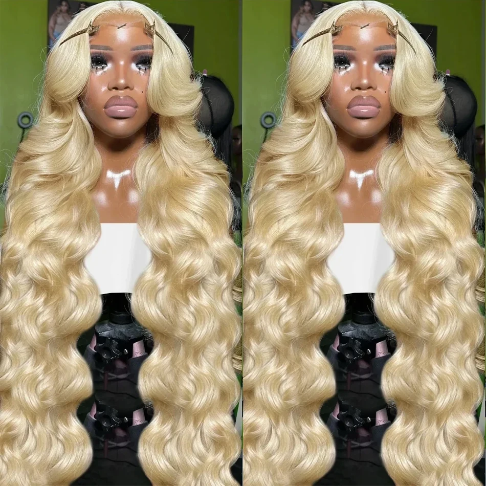 613 Honey Blonde Body Wave 13x4 Lace Front Human Hair Wigs Wear Glueless Brazilian 13x6 Lace Frontal Wig For Women