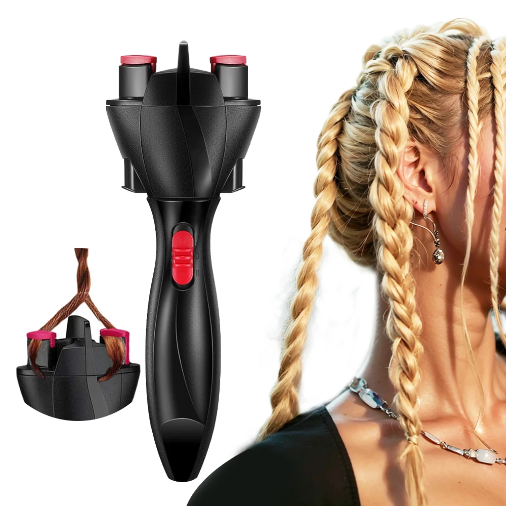 123Hot Braiding Hairstyle Cabello Hair Styling Tool Hair Braider Automatic Twist Braider Knitting Device Hair Braider Machine