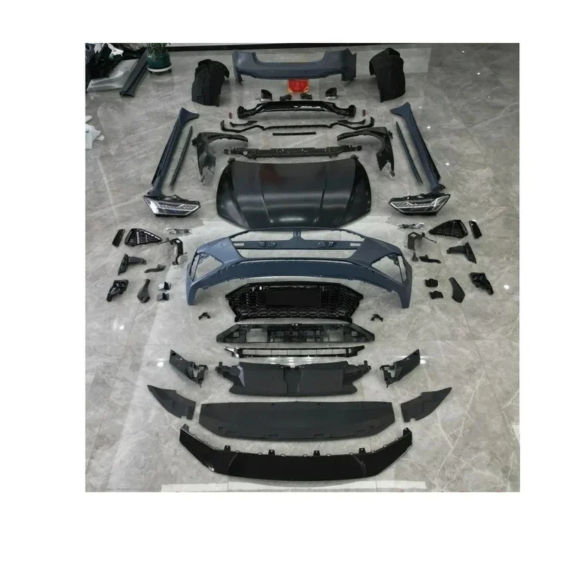 

Car Parts Bodykit Facelift Bumper For A6 S6 19 Upgrade To 23 RS7 Look Wider Kit
