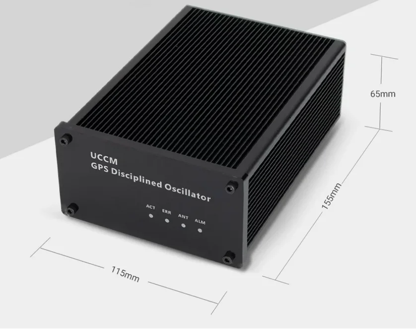 LHY UCCM GPS مذبذب الانضباط GPSDO HIFI الصوت 10MHz GPSDO ترويض على مدار الساعة مع محول الطاقة وهوائي #6