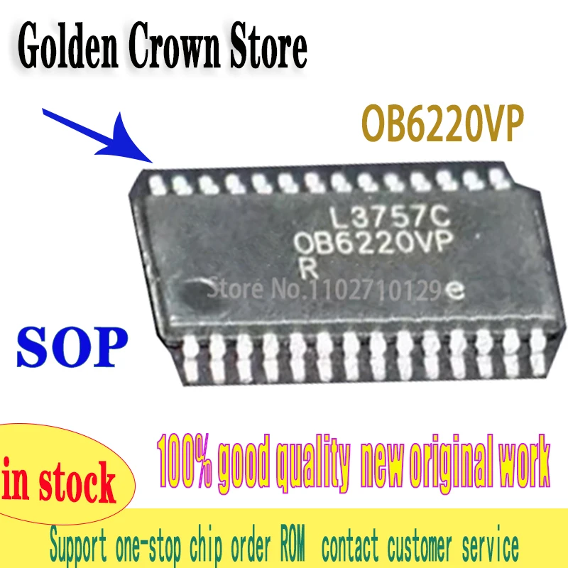 10pcs/lot OB6220VP OB6220 TSSOP-28 new original work in stock