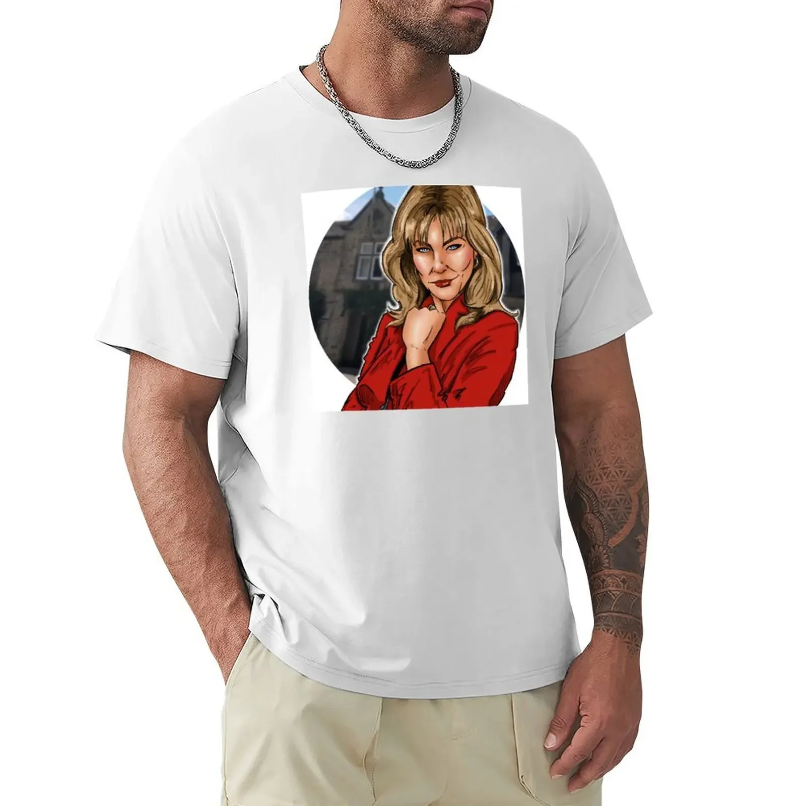 Celebrating the icons - Kim Tate from Emmerdale T-shirt Aesthetic clothing anime quick drying heavyweight t shirts for men