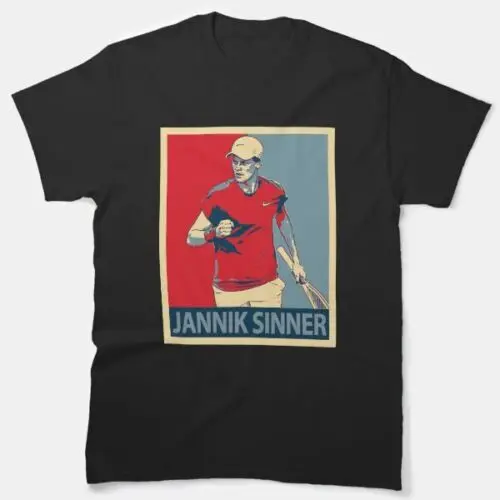 Jannik Sinner Classic T-Shirt, Unisex T-Shirt, S-5Xl