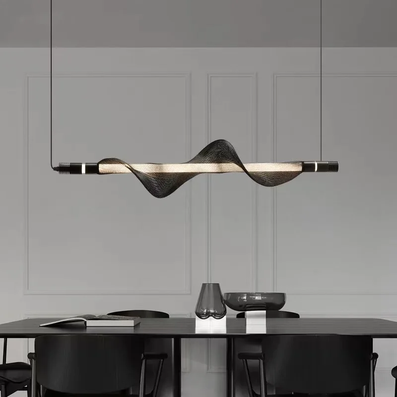 

Modern LED home interior lighting ceiling chandelier, coloured acrylic lustre, dimmable, suitable for living room