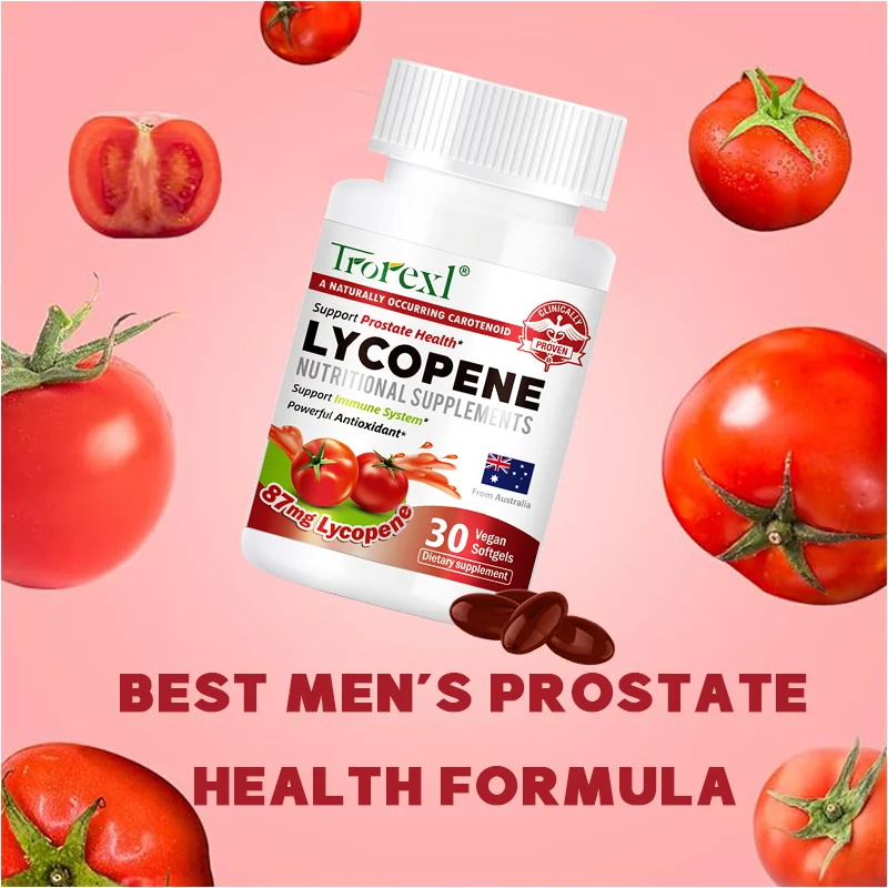 Lycopene Capsules Prostate Treatment Sperm Quality Supplement