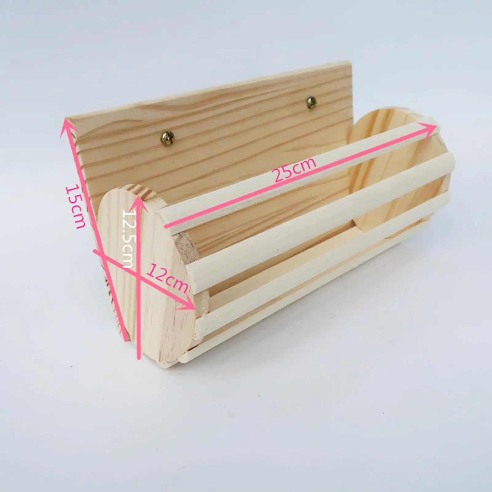 Chinchilla Hay Rack Bunny Hay Feeder Manger Wooden Rabbit Food Dispenser Grass Holder for Hamster Rabbit Cage Accessories