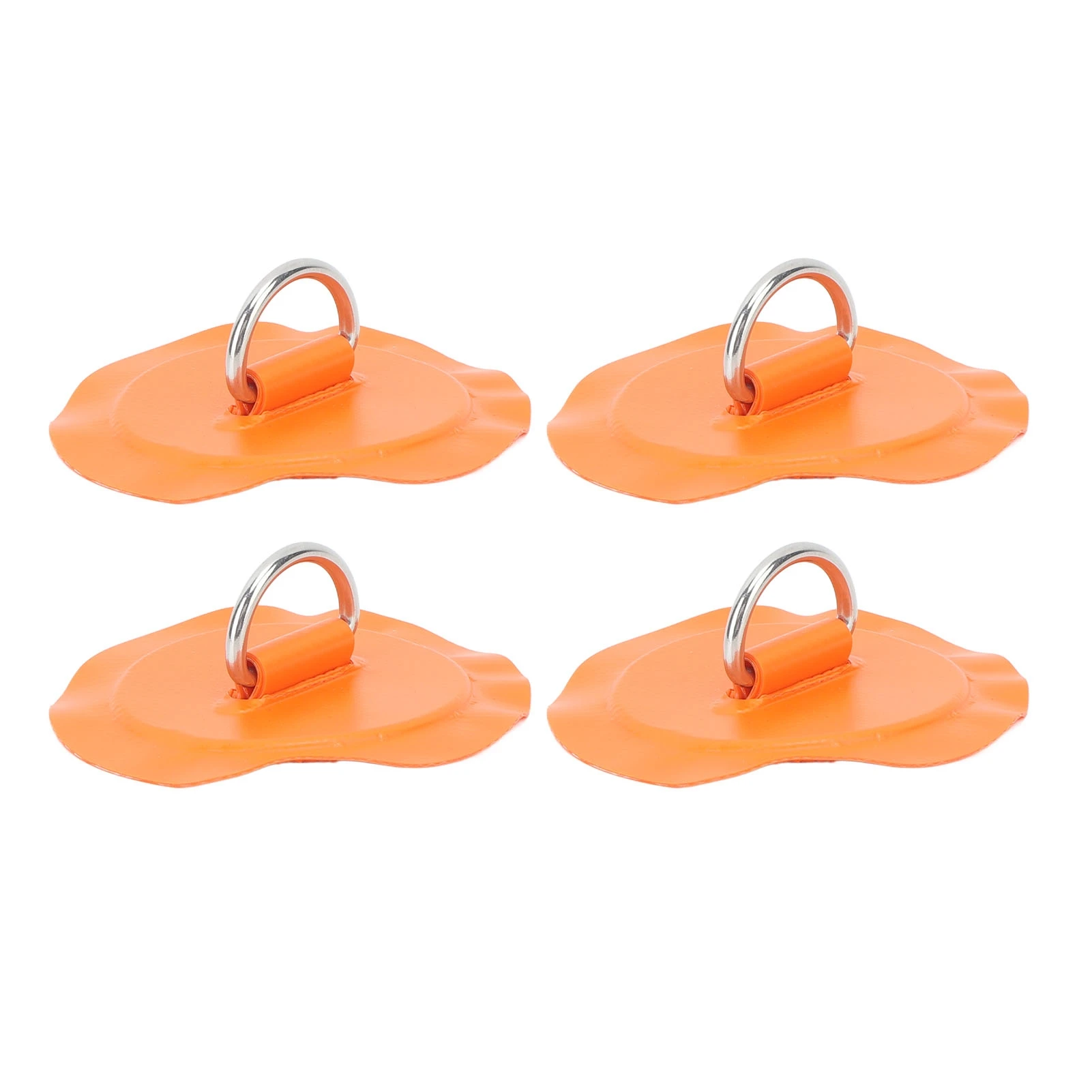 D Ring Patch Round Lightweight D Ring PVC Patch for Inflatable Boat Surfboard Stand Up Paddleboard 4pcs