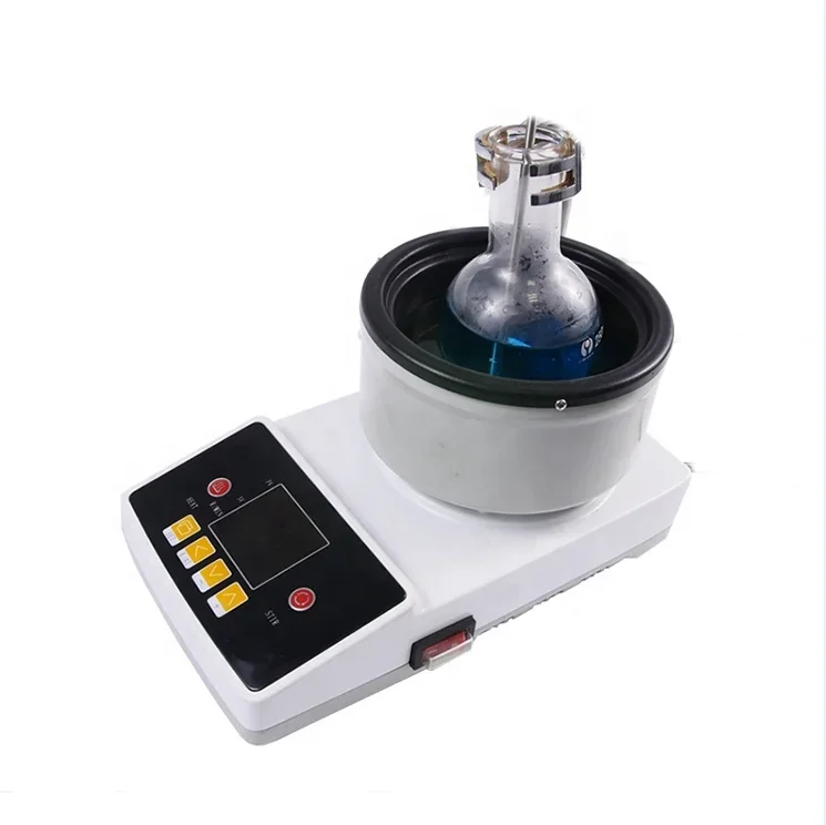 Magnetic Stirrer Heating Pot Intelligent Digital Display Timing Laboratory Magnetic Stirring  Oil bath or Water Bath Heating Pot