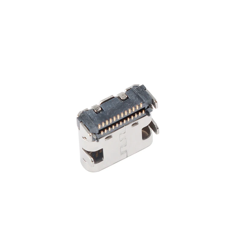 5pcs TYPE-C 24P with column, double row SMT board on female board, USB3.1 female head patch type