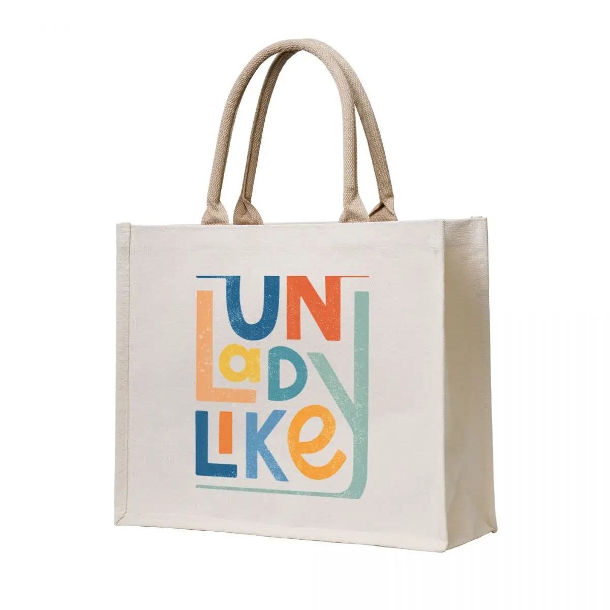 

UNLADYLIKE Tote Bag canvas tote bags Women's bag shopper bag women canvas