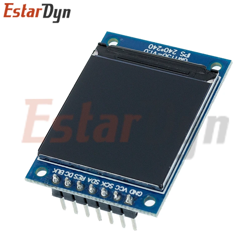 0.96 / 1.3 Inch Ips 7P Spi Hd 65K Full Color Lcd Module St7735 Drive Ic 80*160 (Niet Oled) Voor Arduino