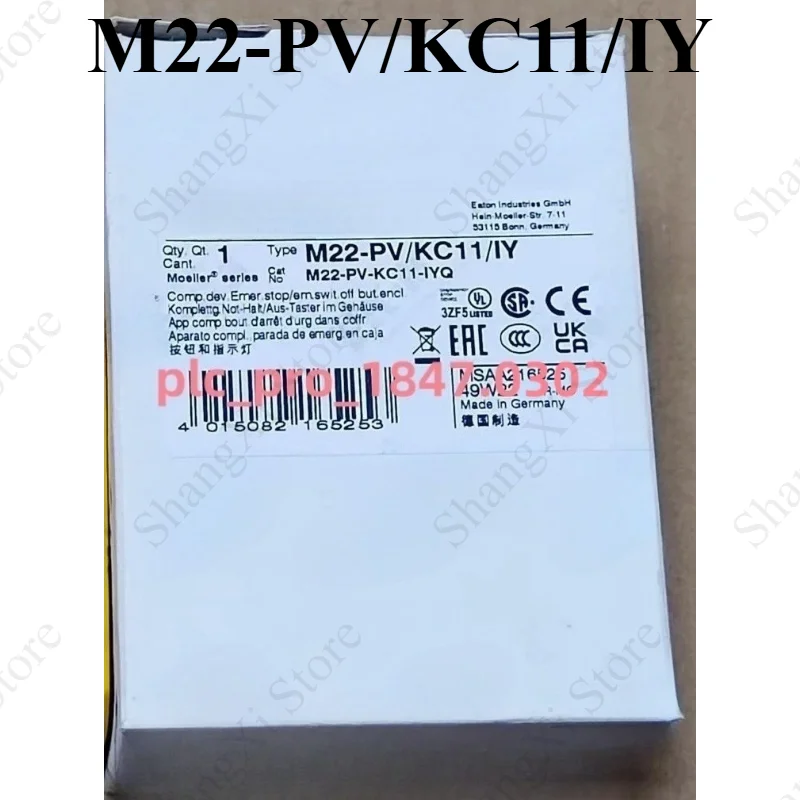 1PC Brand New M22-PV/KC11/IY Emergency Stop Button Fast Delivery