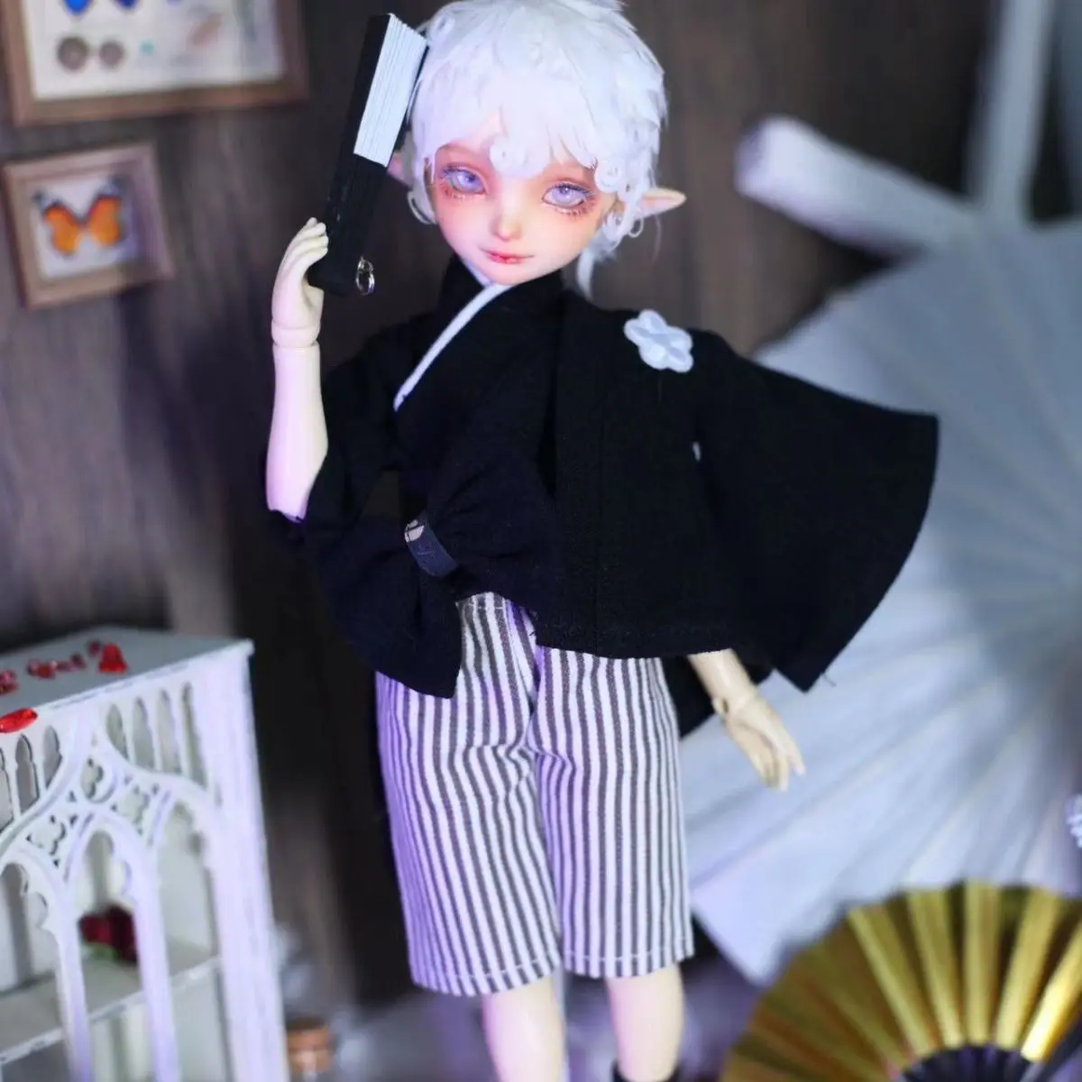 1/4 1/6 poppenkleding pak voor 45/30cm Bjd pop meisje speelgoed oude stijl kleding aankleden speelhuis pop accessoires, geen pop