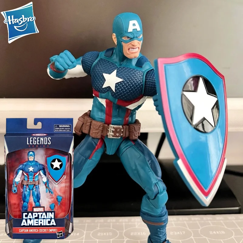 

【IN STOCK】Marvel Legends Series Captain America (Secret Empire) 15cm Action Figure Collection Original Toys Model Ornament Gifts