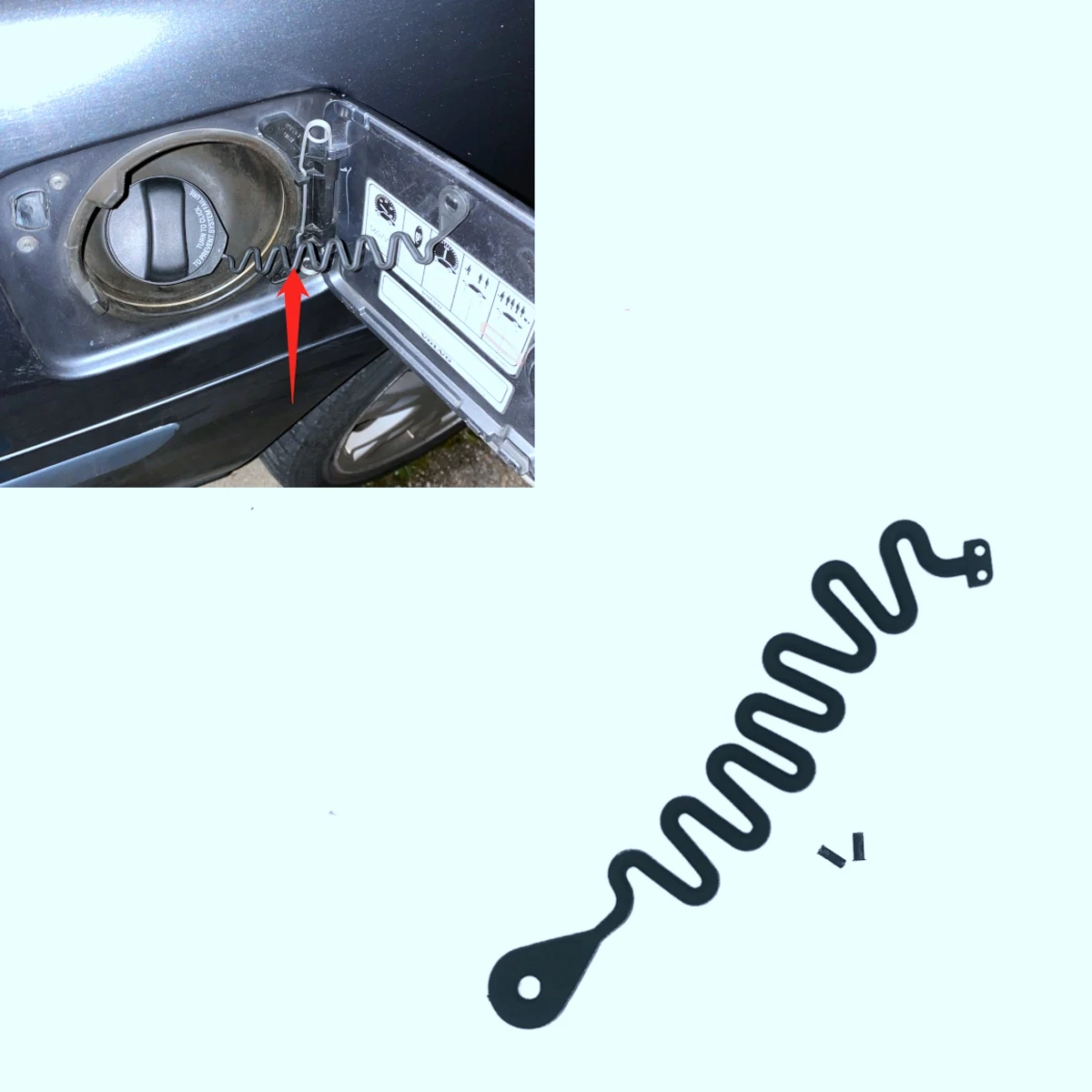 연료 탱크 커버 케이블 가스 오일 탱크 캡 로프 케이블, 볼보 S80 S60 S40 S60L XC60 XC90 S40 V40 미니 쉐보레용