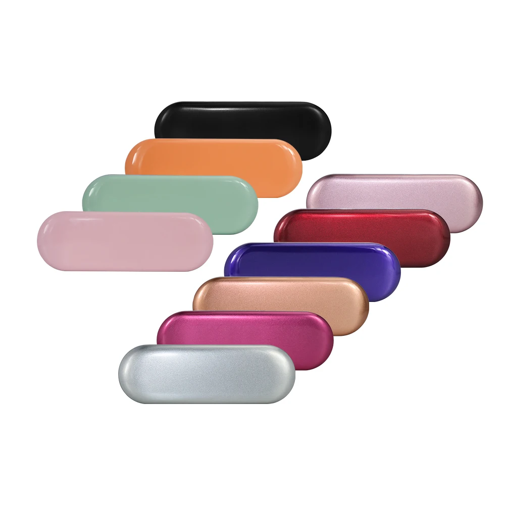 1 pçs caixa de armazenamento de pinça de cílios material de folha de flandres fácil de transportar proteção dupla tamanho diferente caixa de cores ferramentas fornecedor