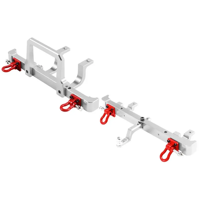 

AS96-для модели MN 1/12 для деталей радиоуправляемого автомобиля MN82 LC79 — металлические модернизированные защитные ограждения переднего и заднего бампера