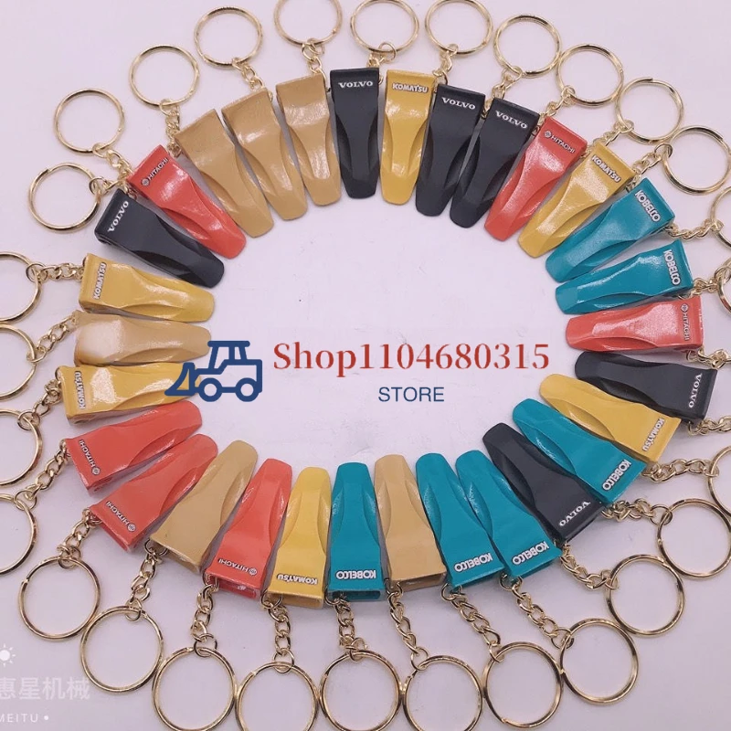 

Брелок для ключей, запчасти для экскаваторов, зуб Matsu, брелок для ключей, подвеска KomatsuPC KOBELCO SK Hitachi EX Kubota sany sy kato HD