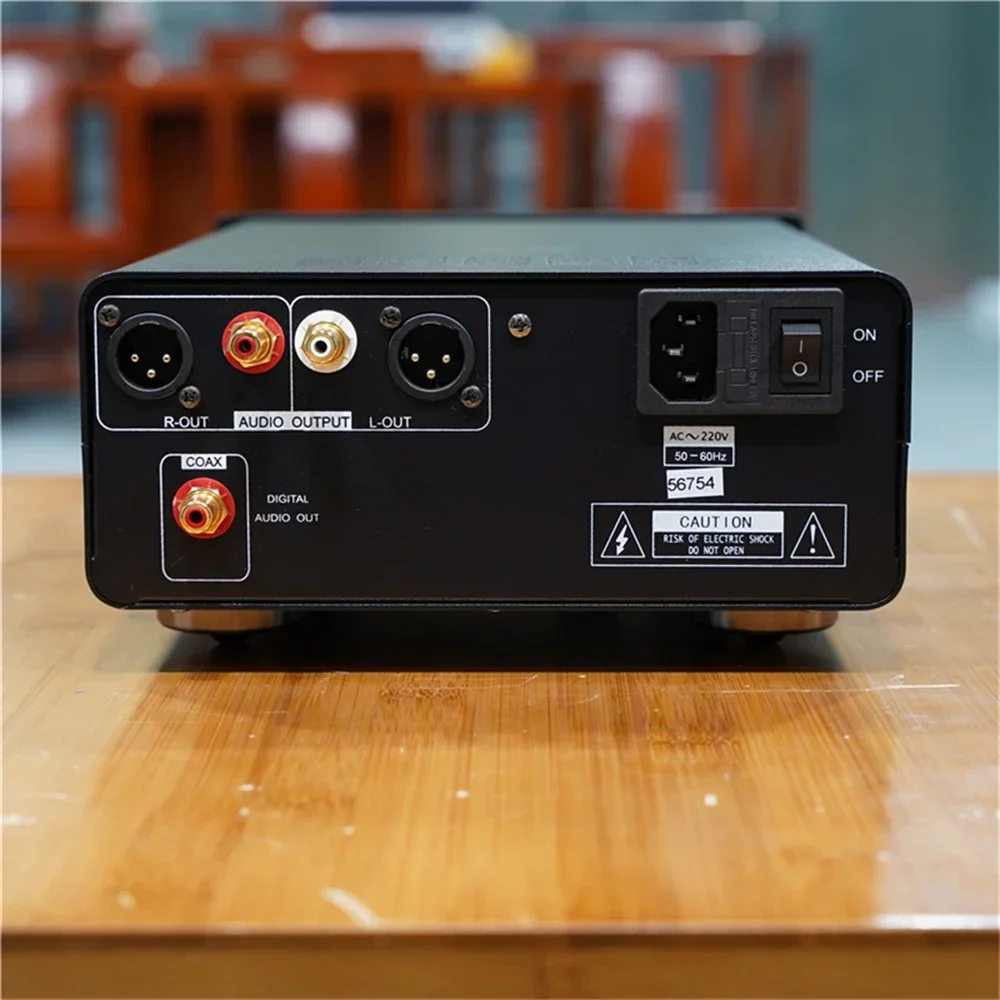 

Rftlys CD1 Fever CD Player With U Disk Headphone Balanced Output Port CD Turntable Desktop CD Hard Disk Player