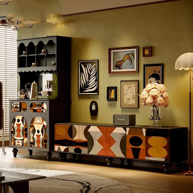 

Luxury Mid Century Tv Stands Living Room Modern Cabinets Nordic Tv Table Wood Storage Organizer Muebles Para Tv Unique Furniture