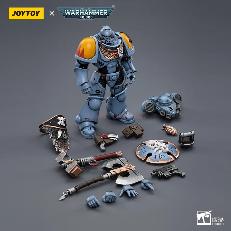 

JOYTOY Warhammer 40,000 Space Wolves Claw Pack Sigyrr Stoneshield 11.7cm Movable Action Figures Game Peripheral Collection Toys