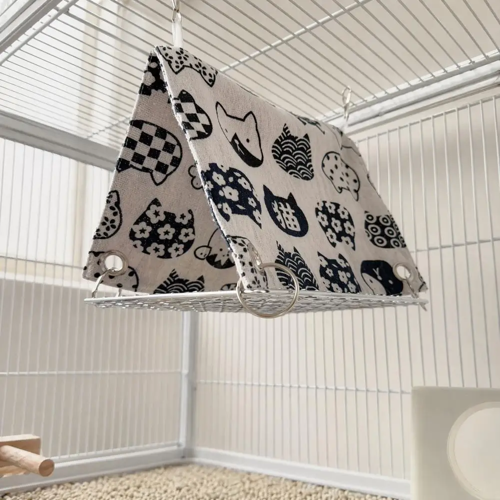 Parrot Bed Parrot Hammock Tent Bird Cage Bed Breathable Snuggle Cave for Budgies Small Parakeets Cozy Hanging Parrot Sleeping - view 5