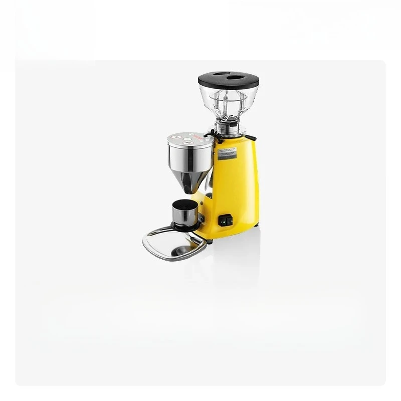 Yellow Italian imported Italian bean grinder Electric commercial coffee grinder