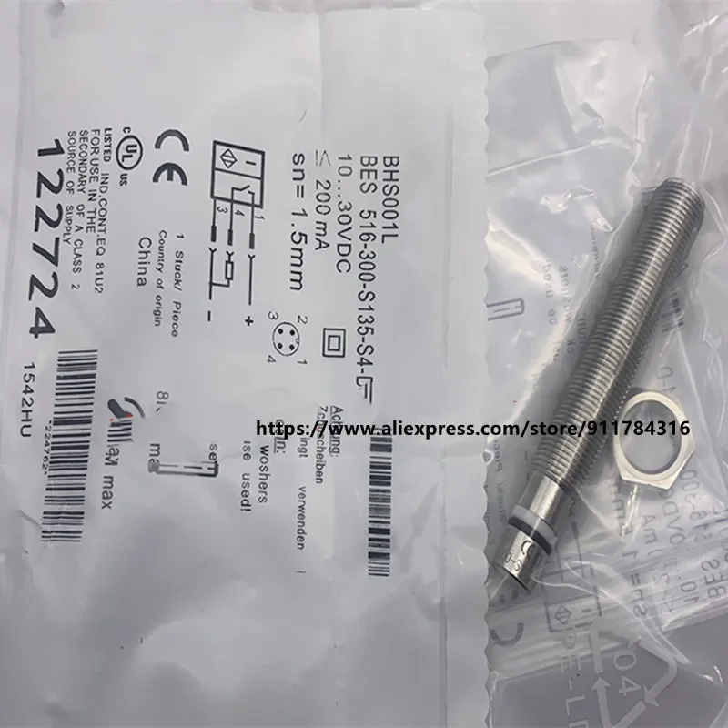New High Quality Balluff Proximity Switch BES 516-300-S156-S4-D 516-300-S162-S4-D