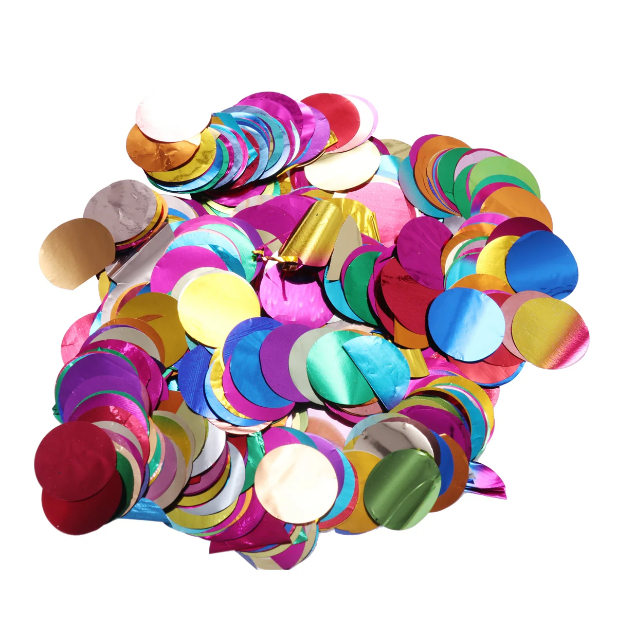 1 Pack Romantic Paper Confetti Round Cuttings Paper Cuttings Table Throwing Confetti for Wedding Party - 15mm