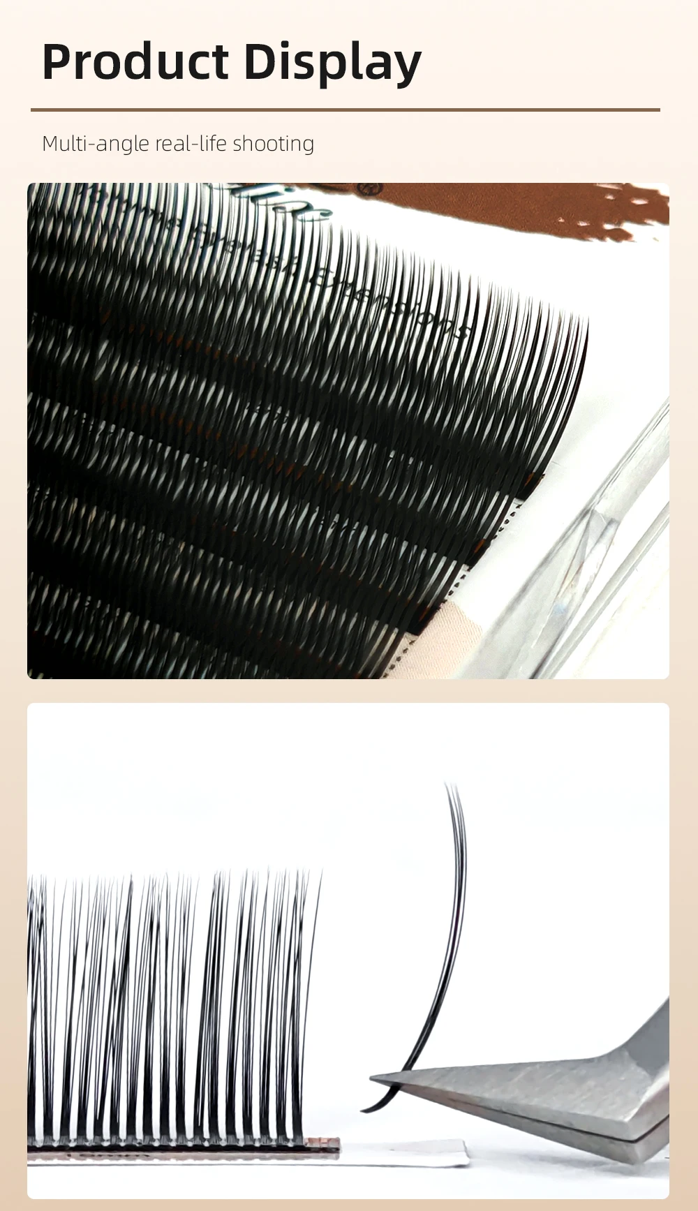 Yelix 5D Flora Wimpernverlängerungen 0,07 mm Volumen-Wimpern-Tray Großhandel Salonbedarf Individuelle Wimpernbüschel Professionelle Werkzeuge – Detail 10